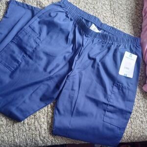 Blue Scrub Pants